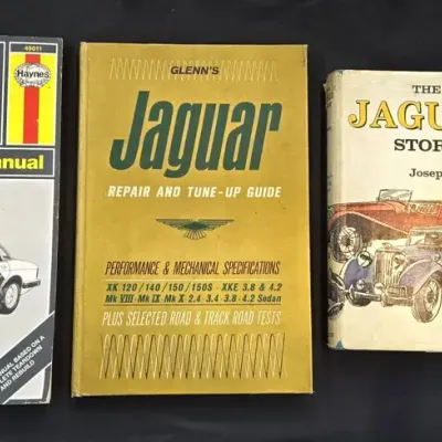 Vintage Jaguar Automotive Books