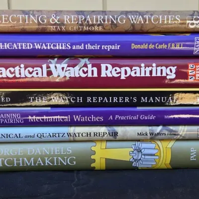Watch Repairing & Watchmaking Books Collection 