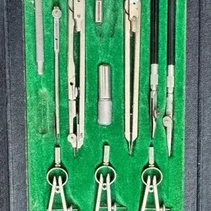     Vintage Tower Made in Germany Precision Drafting Instrument Set