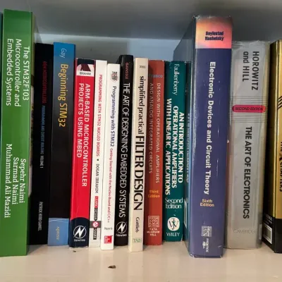 Embedded Systems, Microcontrollers, and Electronics Reference Book Lot 