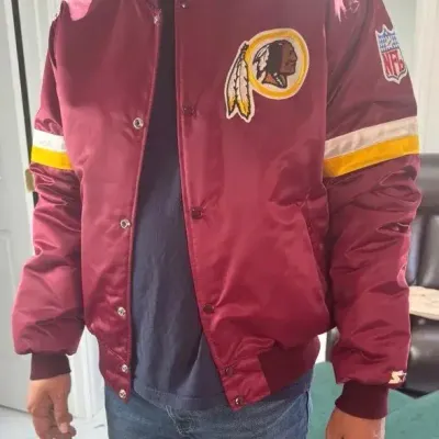 Vintage Starter Washington Redskins NFL Bomber Jacket