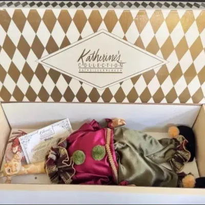 Katherine’s Collection at“Halifax” Giraffe Collector’s Doll with COA & Original Box