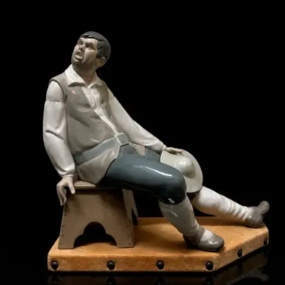 Lladro Sancho Panza #1031 by Salvador Furi