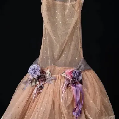 Wayne M. Kleski for Katherine’s Collection Embellished Tulle Dress
