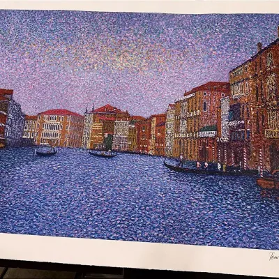 Signed And Numbered Print By Jean Vollet