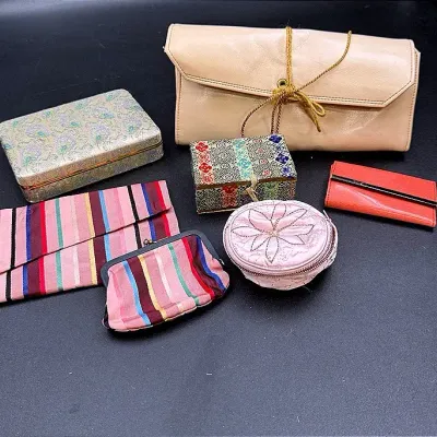Variety Of Vintage Jewelry Cases
