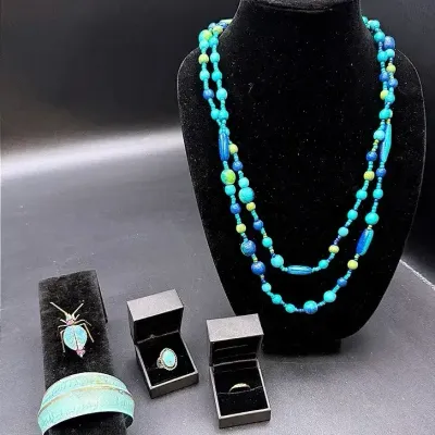 Turquoise And Southwestern-Style Jewelry Lot
