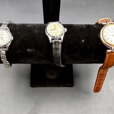 Watch Trio Featuring Fossil, Enicar And Germinal Voltaire
