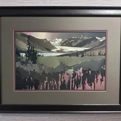 Bryon Birdsall Alaskan Landscape Print 