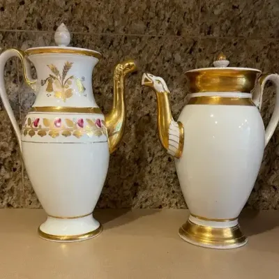 Porcelain Coffee/Chocolate Pots