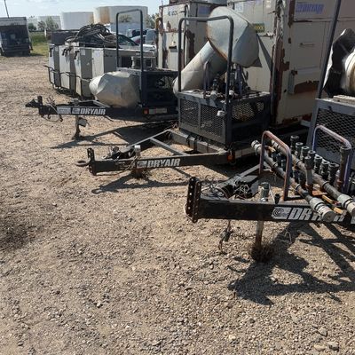 Sale Photo Thumbnail #49: 2-DRYAIR 2000 Inc Setup

Only one of these has been used recently, the others we are not sure of condition they could possibly work OR they could be used for parts.

Dryair 2000 INC 
Three boilers along with attachments and hoses all being sold together.

