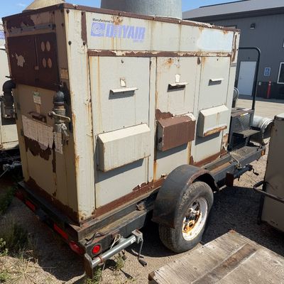 Sale Photo Thumbnail #42: 2-DRYAIR 2000 Inc Setup

Only one of these has been used recently, the others we are not sure of condition they could possibly work OR they could be used for parts.

Dryair 2000 INC 
Three boilers along with attachments and hoses all being sold together.

