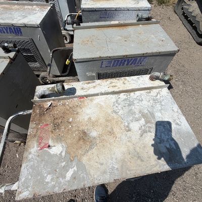 Sale Photo Thumbnail #47: 2-DRYAIR 2000 Inc Setup

Only one of these has been used recently, the others we are not sure of condition they could possibly work OR they could be used for parts.

Dryair 2000 INC 
Three boilers along with attachments and hoses all being sold together.
