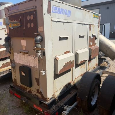 Sale Photo Thumbnail #45: 2-DRYAIR 2000 Inc Setup

Only one of these has been used recently, the others we are not sure of condition they could possibly work OR they could be used for parts.

Dryair 2000 INC 
Three boilers along with attachments and hoses all being sold together.
