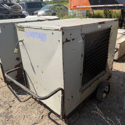 Sale Photo Thumbnail #38: 2-DRYAIR 2000 Inc Setup

Only one of these has been used recently, the others we are not sure of condition they could possibly work OR they could be used for parts.

Dryair 2000 INC 
Three boilers along with attachments and hoses all being sold together.
