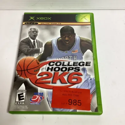 College Hoops 2K6 Original Xbox – NCAA Basketball – 2K Sports