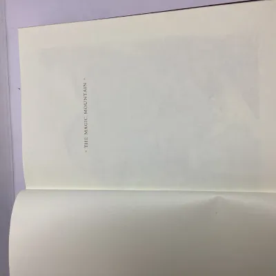 Thomas Mann The Magic Mountain – Franklin Library Leather Bound Collector’s Edition