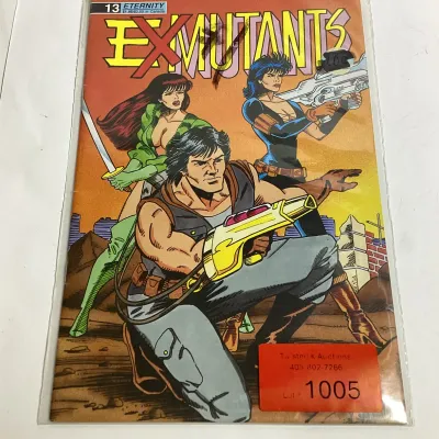 Ex-Mutants #13 Eternity Comics 1989 “A Girls’ Best Friend… Apache Dick” Comic