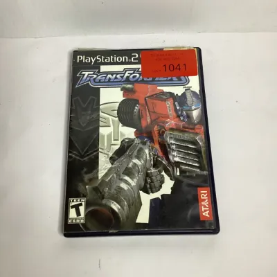 Transformers – Sony PlayStation 2 PS2 Atari Hasbro Video Game – Complete with Case & Manual