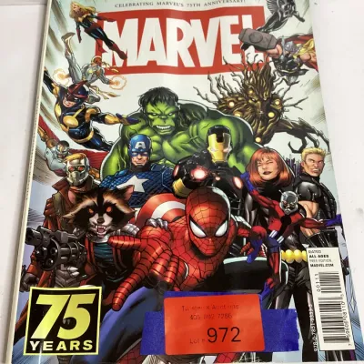 Marvel 75 Years Anniversary Free Edition Comic Book Spider-Man Avengers Guardians Hulk