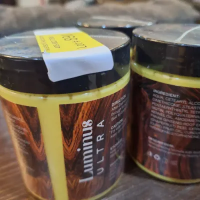 3 Luminus Ultra Biotin & Argan Oil Creamy Hair Masks – 8.8 oz Each
