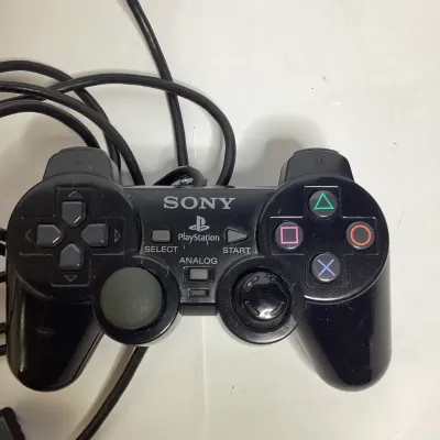 Sony PlayStation 2 DualShock 2 Analog Wired Controller Black – PS2