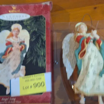 Hallmark Keepsake Angel Song Christmas Ornament – Robert Haas Angel – Boxed