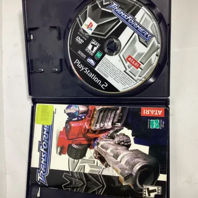 Transformers – Sony PlayStation 2 PS2 Atari Hasbro Video Game – Complete with Case & Manual