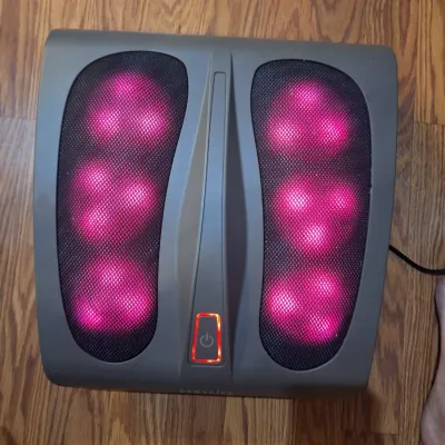 HoMedics Deep Kneading Shiatsu Foot Massager with Heat – Tested Working