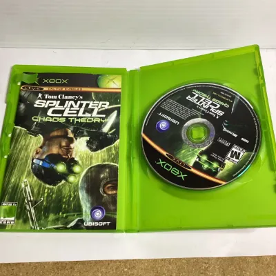 Tom Clancy's Splinter Cell: Chaos Theory Original Xbox – Ubisoft – Complete with Manual