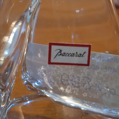 Baccarat Clear Crystal Golfer Figurine – Golf Player Sculpture – France