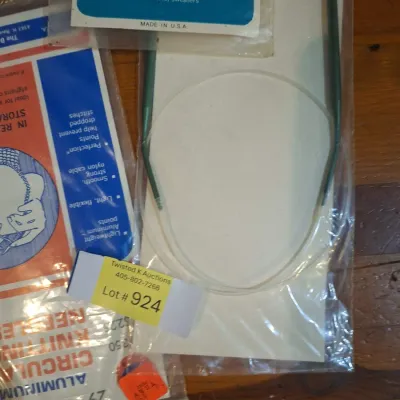 Vintage Boye Circular Knitting Needles Lot – Aluminum Assorted Sizes 29" 32" 36" & Accessories