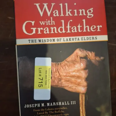 Walking with Grandfather: The Wisdom of Lakota Elders by Joseph M. Marshall III Hardcover with CD
