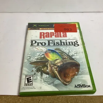 Rapala Pro Fishing Original Xbox – Activision Fishing Video Game