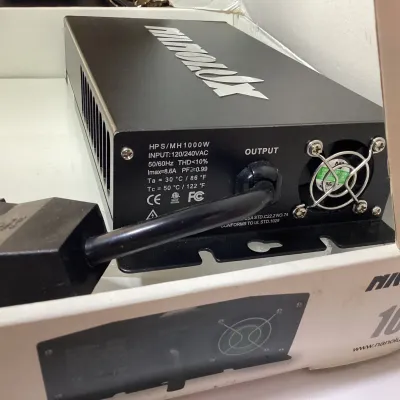 Nanolux OG Series 1000W Digital Dimmable Grow Light Ballast – NCCS App Compatible – Original Box