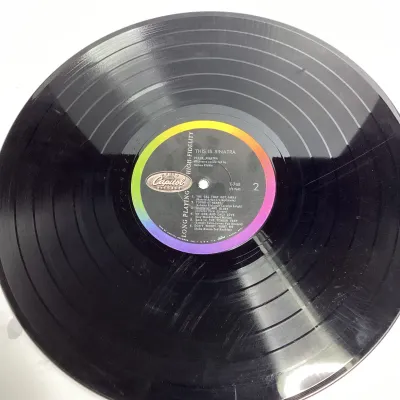 Frank Sinatra This Is Sinatra! Capitol Records T-768 Mono Vinyl LP Nelson Riddle
