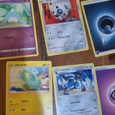 Pokémon Trading Card Lot – Ho-Oh, Lugia, Lucario, Professor’s Research Holo & Assorted Cards