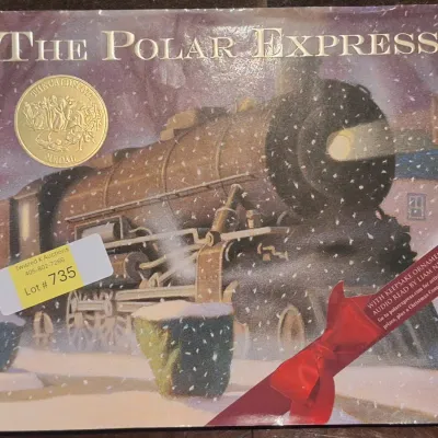 The Polar Express by Chris Van Allsburg Hardcover children's book