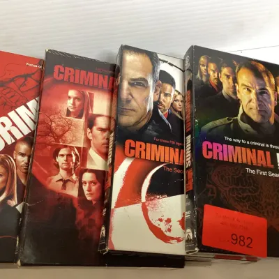 Criminal Minds Seasons 1–4 CBS DVD Box Set Collection – Four Complete Seasons