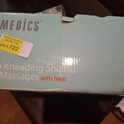 HoMedics Deep Kneading Shiatsu Foot Massager with Heat – Tested Working