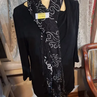 Mary Poppins scrinkle fashion scarf