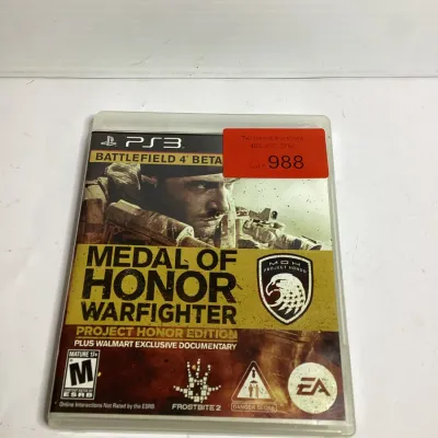 Medal of Honor: Warfighter Project Honor Edition PS3 – Battlefield 4 Beta – EA