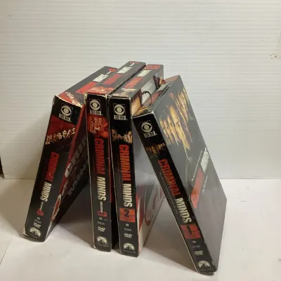 Criminal Minds Seasons 1–4 CBS DVD Box Set Collection – Four Complete Seasons
