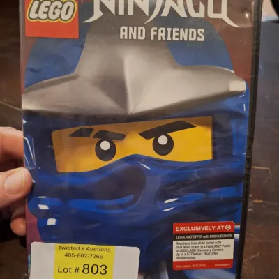 LEGO Ninjago and Friends DVD – Target Exclusive – Brand New Factory Sealed