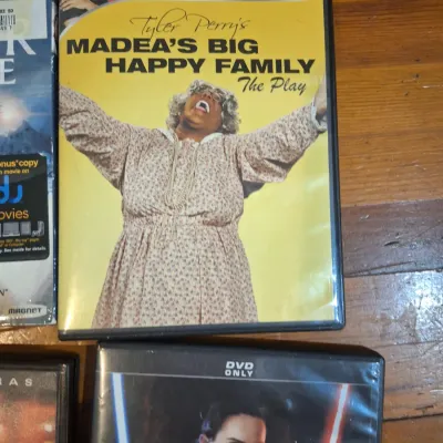 4 Movie Lot – Star Wars The Last Jedi, Sorcerer and the White Snake, Take the Lead & Tyler Perry Madea’s Big Happy Family