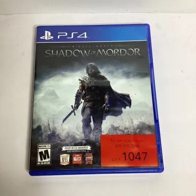 Middle-earth: Shadow of Mordor – Sony PlayStation 4 PS4 – Complete with Case & Manual