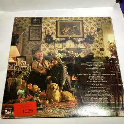 Kenny Rogers Christmas Vintage 1981 Liberty Records Vinyl LP LOO 55115