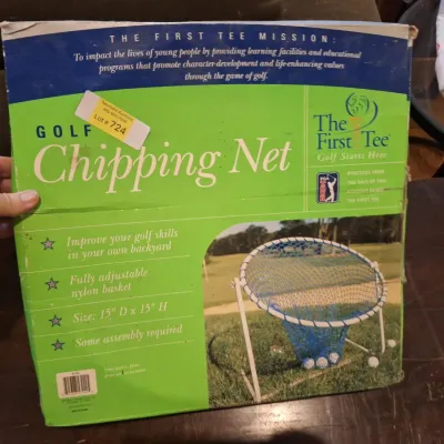 The First Tee Golf Chipping Net Adjustable 15" Practice Training Basket