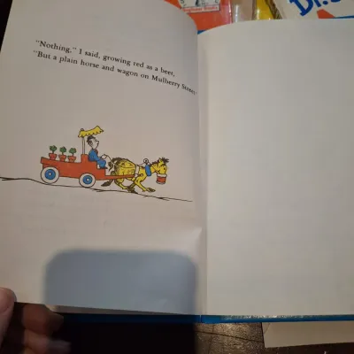 Dr. Seuss Hardcover Children’s Book Lot – Green Eggs and Ham, One Fish Two Fish, Mulberry Street & ABC