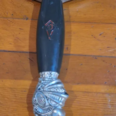 Ornate Medieval Fantasy Templar Knight Sword with Decorative Scabbard – Red Cross Accents